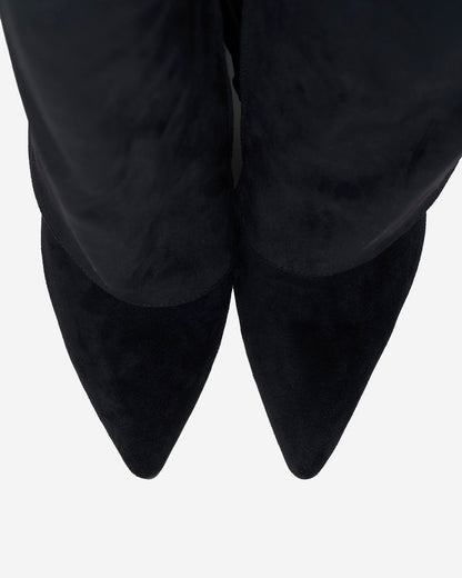 Étoile Noir Foldover Suede Boots